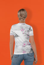 Load image into Gallery viewer, Chinese Nature Art - Women&#39;s All Over Printed Half Sleeve T-Shirt
