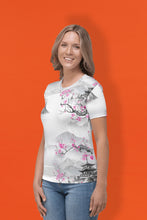 Load image into Gallery viewer, Chinese Nature Art - Women&#39;s All Over Printed Half Sleeve T-Shirt
