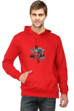 Load image into Gallery viewer, Rose Black - Hooded SweatShirt
