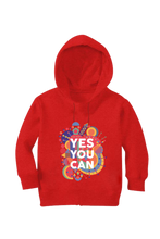 Load image into Gallery viewer, Yes You Can - Kid&#39;s Hooded SweatShirt
