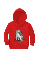 Load image into Gallery viewer, Unicorn Strong and Wisdom - Kid's Hooded SweatShirt
