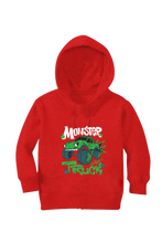 Load image into Gallery viewer, Green Monster Truck - Kid&#39;s Hooded SweatShirt
