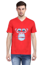 Load image into Gallery viewer, Blue Chimp- Men&#39;s V-Neck Half Sleeve T-Shirt
