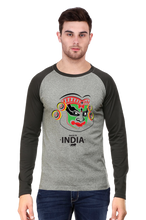 Load image into Gallery viewer, Kathakali Made in India - Men&#39;s Raglan Full Sleeve T-Shirt
