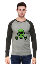 Load image into Gallery viewer, Green Tribe - Men&#39;s Raglan Full Sleeve T-Shirt
