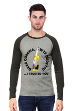 Load image into Gallery viewer, Corona WTF - Men&#39;s Raglan Full Sleeve T-Shirt
