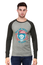 Load image into Gallery viewer, All We Need is Love - Men&#39;s Raglan Full Sleeve T-Shirt
