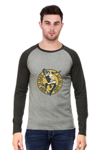 Load image into Gallery viewer, Born to Skate - Men&#39;s Raglan Full Sleeve T-Shirt
