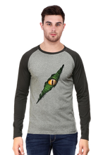 Load image into Gallery viewer, Croc Eye - Men&#39;s Raglan Full Sleeve T-Shirt
