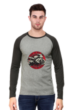 Load image into Gallery viewer, Born to Ride Legendary - Men&#39;s Raglan Full Sleeve T-Shirt
