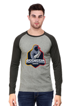 Load image into Gallery viewer, Asassin Squad - Men&#39;s Raglan Full Sleeve T-Shirt
