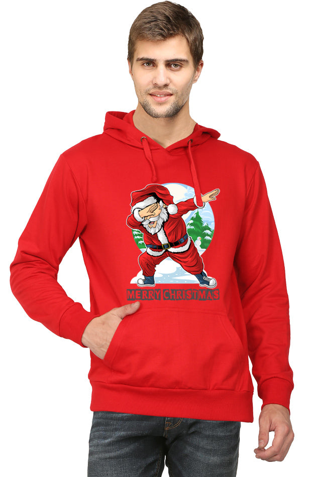 Posing Santa (Christmas Edition) - Men's Hooded SweatShirt