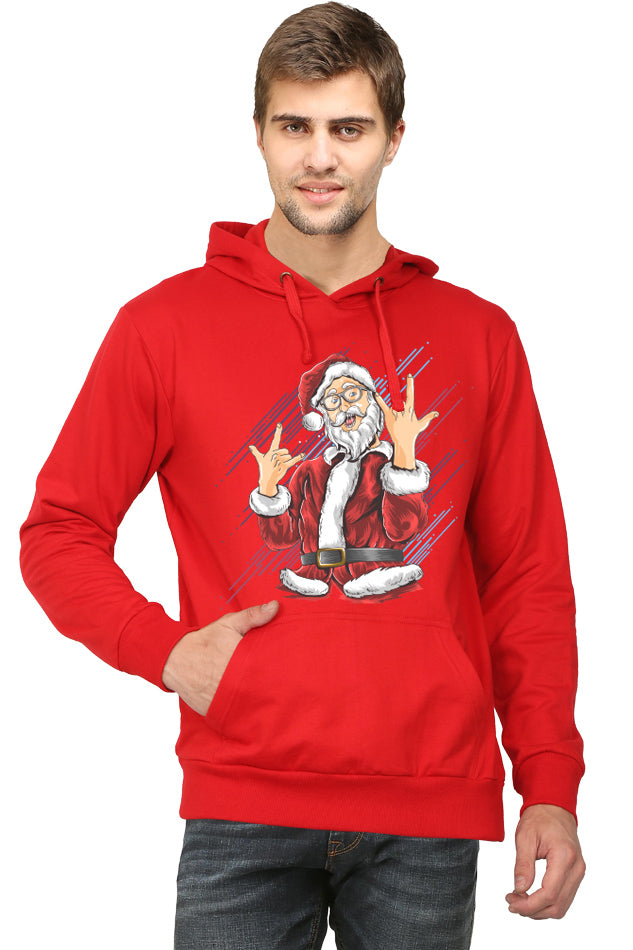 Yo Yo Santa (Christmas Edition)- Men's Hooded SweatShirt