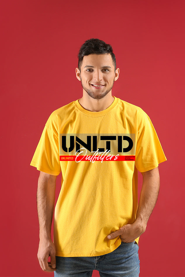 Unlimited Outfitters - Men's Round Neck Half Sleeve T-Shirt