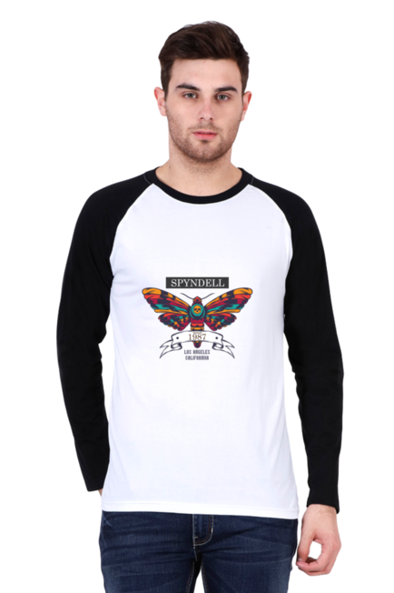 Spyndell Butterfly - Men's Raglan Full Sleeve T-Shirt