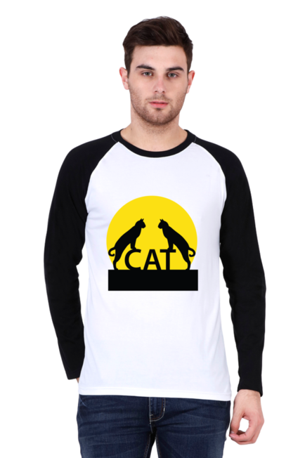 Cats - Men's Raglan Full Sleeve T-Shirt