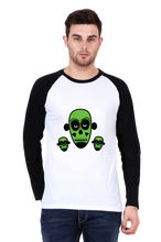 Load image into Gallery viewer, Green Tribe - Men&#39;s Raglan Full Sleeve T-Shirt
