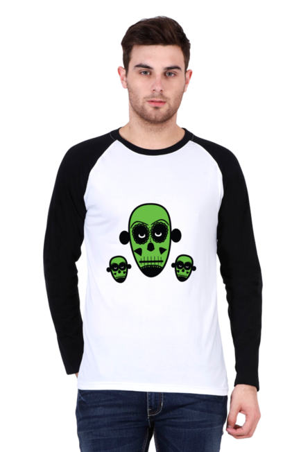 Green Tribe - Men's Raglan Full Sleeve T-Shirt