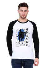 Load image into Gallery viewer, Inspiring Greece - Men&#39;s Raglan Full Sleeve T-Shirt
