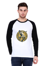 Load image into Gallery viewer, Born to Skate - Men&#39;s Raglan Full Sleeve T-Shirt
