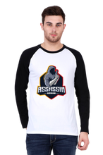 Load image into Gallery viewer, Asassin Squad - Men&#39;s Raglan Full Sleeve T-Shirt
