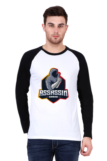 Asassin Squad - Men's Raglan Full Sleeve T-Shirt