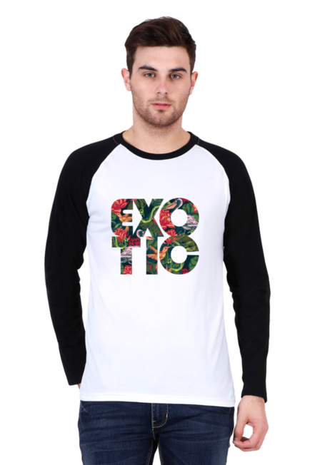 Exotic - Men's Raglan Full Sleeve T-Shirt