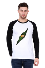 Load image into Gallery viewer, Croc Eye - Men&#39;s Raglan Full Sleeve T-Shirt
