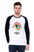 Load image into Gallery viewer, Kathakali Made in India - Men&#39;s Raglan Full Sleeve T-Shirt
