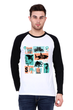 Load image into Gallery viewer, Ocean Life - Men&#39;s Raglan Full Sleeve T-Shirt
