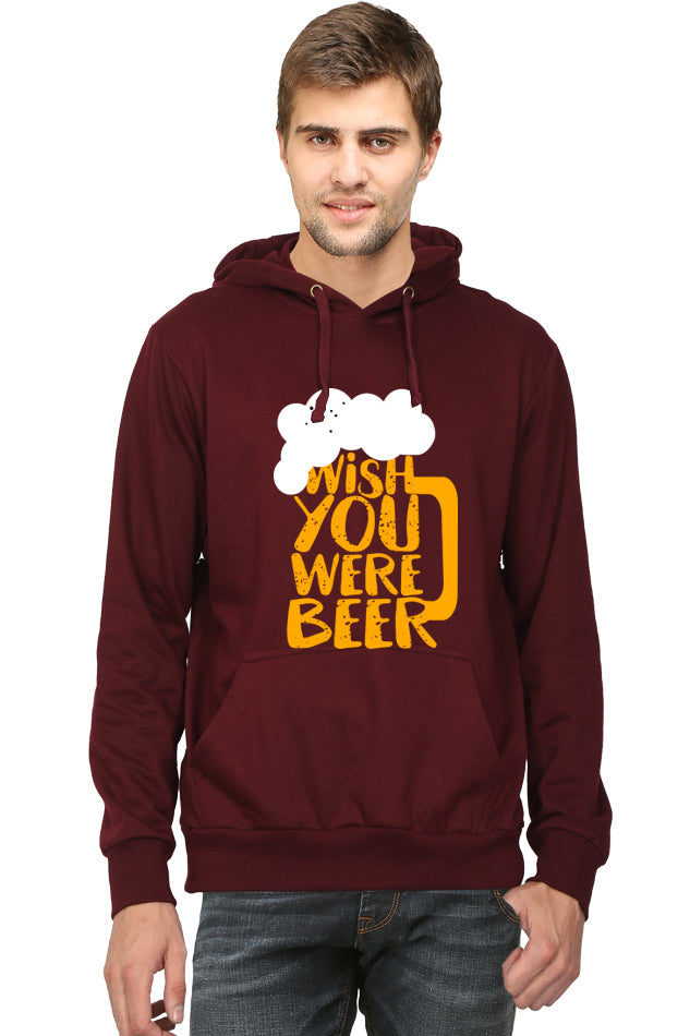 Wish You Were Beer - Men's Hooded SweatShirt