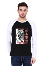 Load image into Gallery viewer, Rebellion Club Tokyo - Men&#39;s Raglan Full Sleeve T-Shirt
