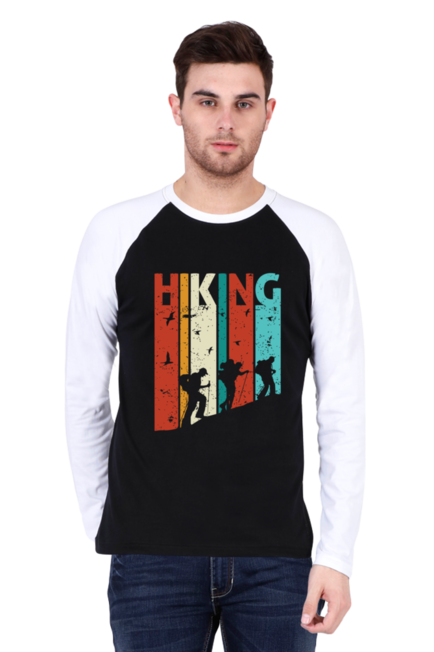 Hiking - Men's Raglan Full Sleeve T-Shirt