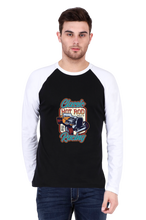 Load image into Gallery viewer, Classic Hot Rod Racing - Men&#39;s Raglan Full Sleeve T-Shirt
