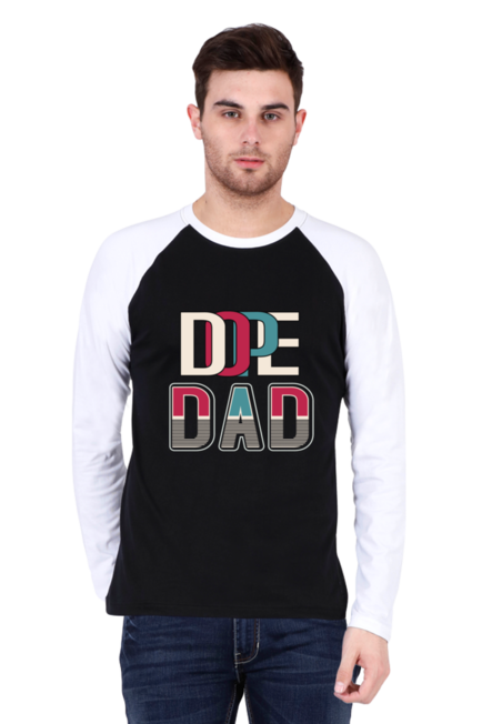 Dope Dad  - Men's Raglan Full Sleeve T-Shirt