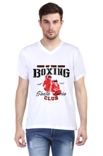 Load image into Gallery viewer, Boxing-Men&#39;s V-Neck Half Sleeve T-Shirt
