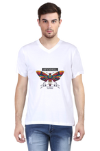 Load image into Gallery viewer, Spyndell Butterfly - Men&#39;s V-Neck Half Sleeve T-Shirt
