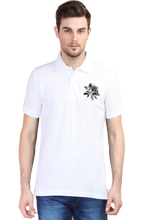 Load image into Gallery viewer, Rose Black - Men&#39;s Polo Half Sleeve T-Shirt
