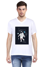 Load image into Gallery viewer, Spaces Out of this World - Men&#39;s V-Neck Half Sleeve T-Shirt
