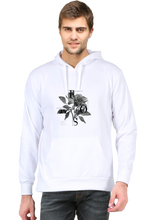 Load image into Gallery viewer, Rose Black - Hooded SweatShirt
