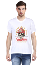 Load image into Gallery viewer, Bonneville Salt Flats - Men&#39;s V-Neck Half Sleeve T-Shirt
