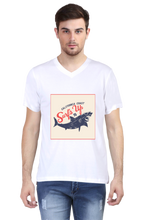 Load image into Gallery viewer, Surf&#39;s Up 75 - Men&#39;s V-Neck Half Sleeve T-Shirt
