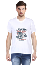 Load image into Gallery viewer, American Hot Rod - Men&#39;s V-Neck Half Sleeve T-Shirt
