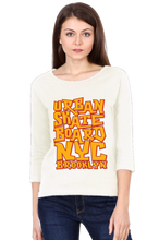 Load image into Gallery viewer, Urban Skate Board NYC - Women&#39;s Round Neck Full Sleeve T-Shirt
