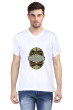 Load image into Gallery viewer, Skatepark Recreation - Men&#39;s V-Neck Half Sleeve T-Shirt
