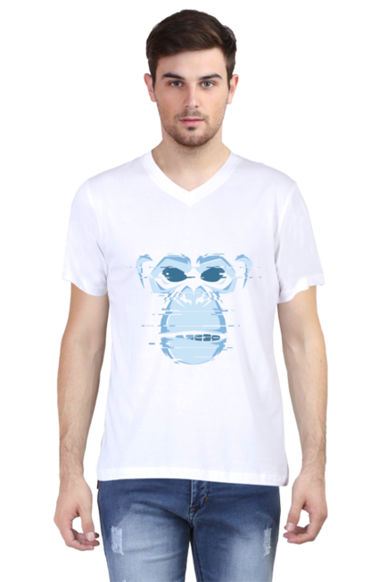 Blue Chimp- Men's V-Neck Half Sleeve T-Shirt