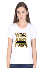 Load image into Gallery viewer, Wild And Free -  Women&#39;s Round Neck Half Sleeve T-Shirt
