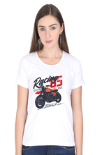 Load image into Gallery viewer, Racing Freedom 85 -  Women&#39;s Round Neck Half Sleeve T-Shirt
