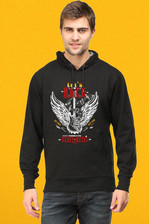 Let's Rock - Men's Hooded SweatShirt