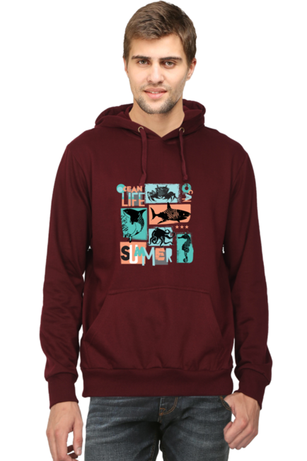 Ocean Life - Hooded SweatShirt